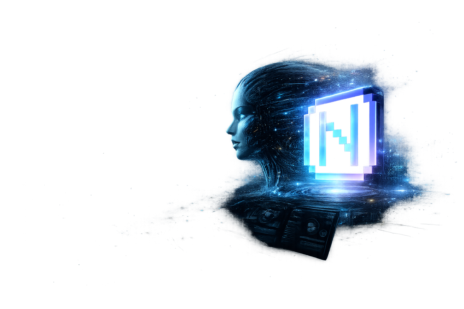 Nertech AI — arte futurista